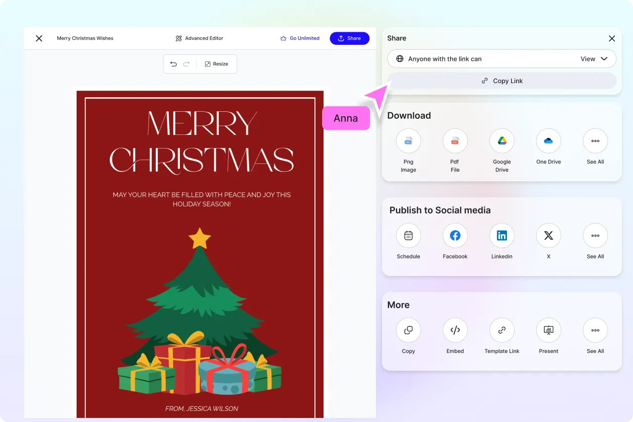 Free AI Merry Christmas Wishes Generator, Free Christmas Message Maker Online